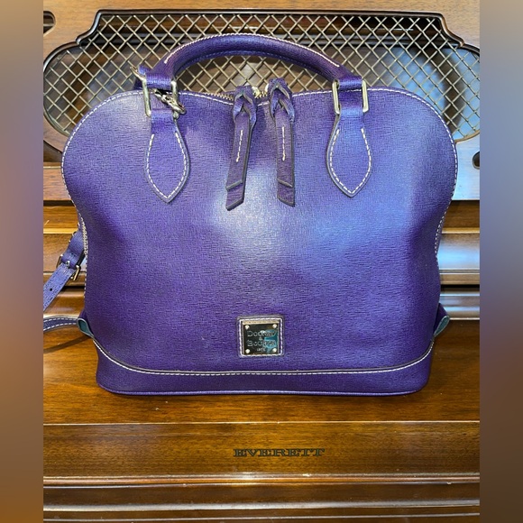 Dooney and Bourke Sorrento Zip Zip Satchel - Picture 2 of 12